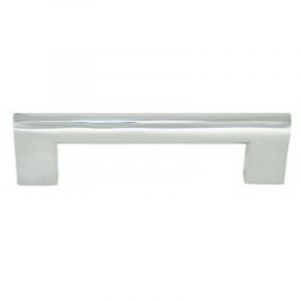 Poign&eacute;e droite entraxe 128 mm zamak chrom&eacute; CADAP 00327/4S