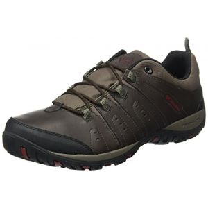 Columbia Woodburn II, Chaussures de Randonnée Basses Homme, Brun (Cordovan, Garnet Red), 50 EU