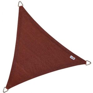 Nesling Voile d'ombrage triangulaire Coolfit terracotta 5 x 5 x 5 m