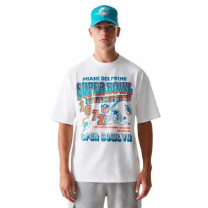 New era T-shirt oversize Miami Dolphins Super Bowl