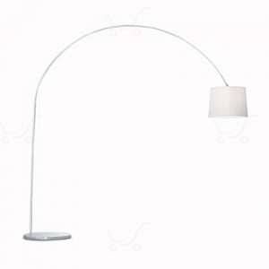 Image de Ideal lux Lampadaire design Dorsale Chrome 012605