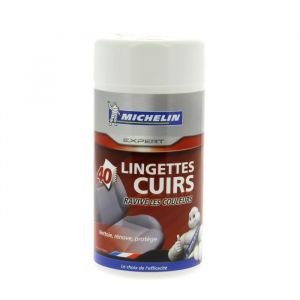 Michelin Boîte 40 lingettes cuir