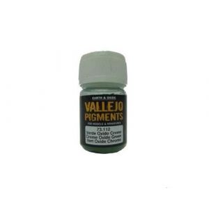 VAL73112 Vallejo Pigments Chrome Oxide Green Modélisation plastique Peintures