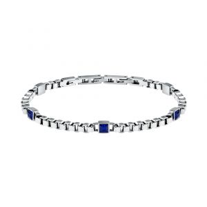 Morellato Bracelet pour homme en Acier serti de zircon - 0.019 g - taille : 183CM - SABH43