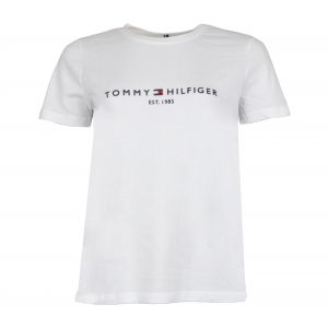 Tommy Hilfiger T-shirt HERITAGE HILFIGER CNK RG TEE - Couleur XXL,M,L,XL,XS - Taille Blanc