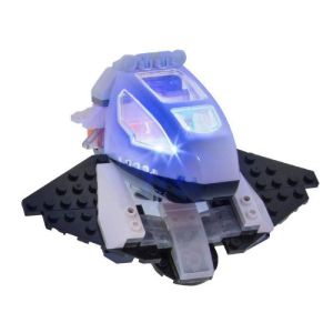 GP Toys Laser Pegs. Navette Spatiale - 4 En 1 - 117 Pcs. Construction. Brique Lumineuse. Jouet Pour Enfants Des 8 Ans. Lau06