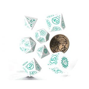 Q workshop Lot de 7 dés The Witcher Ciri The Law of Surprise
