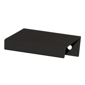 Poignée tirette entraxe 32mm finition aluminium noir mat - CADAP - P0333/101S