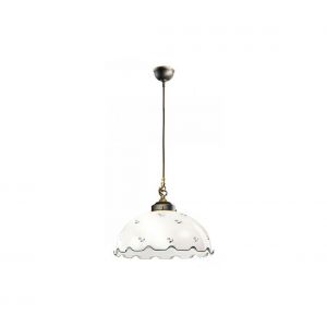 Boutica-design Suspensions NONNA 1x75W E27 Laiton antique mat 731.30.25