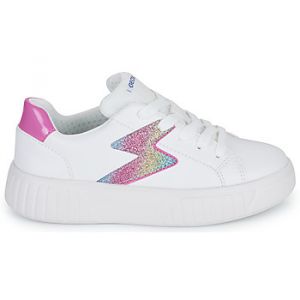Geox Baskets basses enfant J MIKIROSHI GIRL Blanc - Taille 28,29,30,31,32,33,34,35
