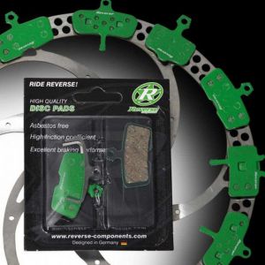 Reverse Components Organic Pad For Avid Trail E7/e9/xo/sram Guide One Size Green - Green - Taille One Size