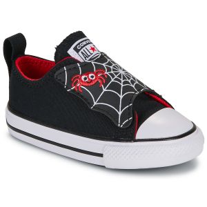 Converse Baskets basses enfant CHUCK TAYLOR ALL STAR ONE STRAP Noir - Taille 21,22,23,24,25,26