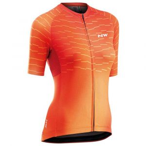 Northwave Maillot manches courtes femme blade siena orange m
