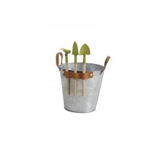 Image de Aubry Gaspard Kit enfant complet ! Pour offrir aux enfants, cadeau idéal pour transmettre les valeurs simples du jardinage. Seau en zinc équipé