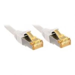 Lindy 47328 RJ45 C&acirc;ble r&eacute;seau, c&acirc;ble patch cat 6a (c&acirc;ble brut cat 7) s/ftp 10 m blanc 1 pc(s)