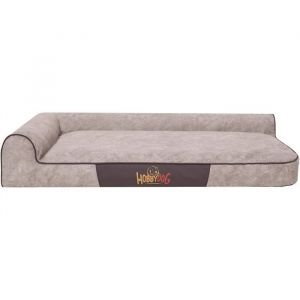 Bjird Panier pour Chien Lit Pour Chien, Housse en Cordura Amovible (Lavable &agrave; 30&deg;) Petits & Grands Chiens 115 x 80 cm beige