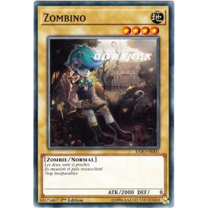 Konami Yu-Gi-Oh! - Exfo-Fr001 - Zombino - Commune Short Print