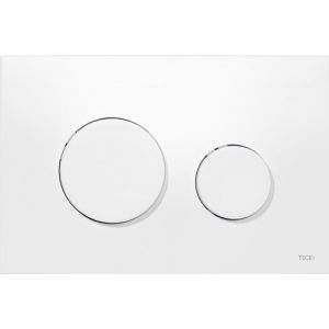 Tece France Plaque de commande WC TECEloop - Plaque TECEloop chromé brillant