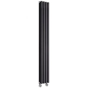 Hudson Reed Radiateur Design électrique Vertical Vitality 160cm x 23,6cm x 7,8cm