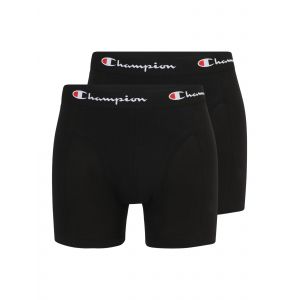 Champion Core x2 Boxeur Ajust, Noir, M (Lot de 2) Homme