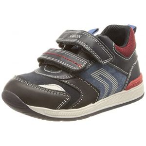 Geox Bébé Garçon B Rishon Boy B Premiers Pas, Dk Navy/Dk Red, 19 EU