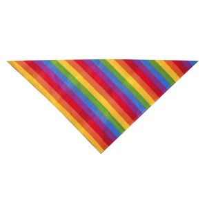 Ruedelafete Bandana tissu arc-en-ciel