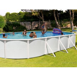 Image de Toi Piscine 8477 - Piscine Ovalada en acier 731 x 366 x H120 cm + Kit d'été