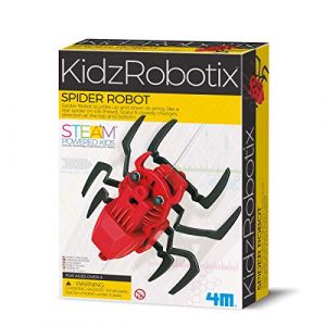 4M - Kidz Labs Kidz Robotix Spider Robot, 403392, Rouge