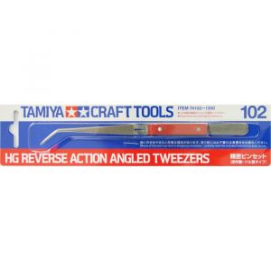 Tamiya Outils pour maquettes - Curved tweezers