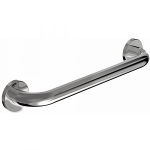 Image de Normbau france Barre d'appui - droite - inox - pour WC et douche - 600 mm - Care