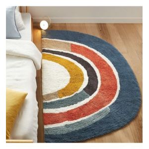 Tapis enfant en coton bio grand modèle, Niji