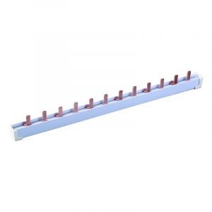ETTROIT - Peigne tableau électrique terminal de connexion 2P 2 pôles 63A 12 modules de 22,5 cm de long (A2ZWORLD-FR, neuf)