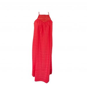 Superdry Robe de plage dos nu longue dentelle femme