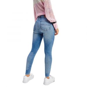 Tommy Jeans Sylvia Super Skinny, taille 32/28, femme, bleu