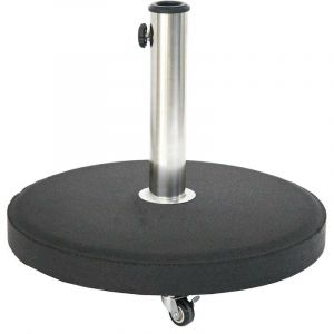 Image de Hesperide Pied parasol rond 25 kg noir