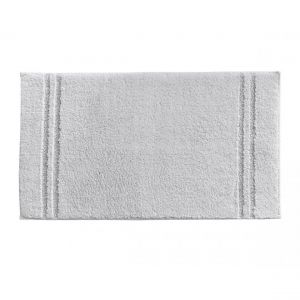 Image de Tapis de bain gris Clair LIGNUS en coton