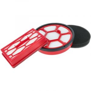 Vhbw 1x filtre HEPA, 1x filtre protection moteur compatible avec Dirt Devil Infinity Rebel 52, 54, DD5501, DD5254, 50, DD5254-01, DD5500 aspirateur