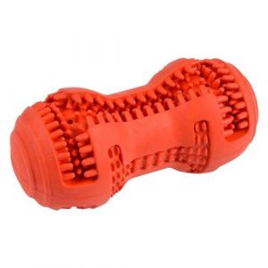 Jouet pour Chien Distributeur "Os" 10cm Rouge Prix