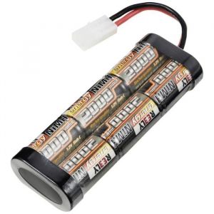 Reely Pack de batterie (NiMh) 7.2 v 2000 mAh Nombre de cellules: 6 stick Tamiya X909242