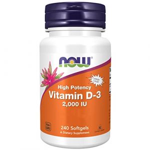 Now Foods, Vitamin D3 Depot, 2.000IU, Cholecalciferol, Weichkapseln