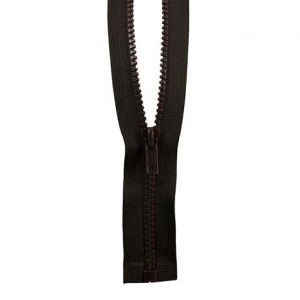 Creavea Fermeture à glissière Injectée n°5 - 80cm - Marron