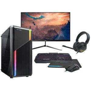 Deepgaming PC Gaming Complet Nexus - AMD Ryzen 5-5600G/16Go RAM/1To SSD/Radeon Vega 7/24" FullHD 120Hz