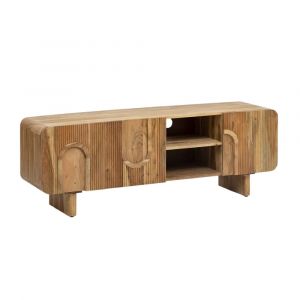 Meuble TV en bois d'acacia Tilio