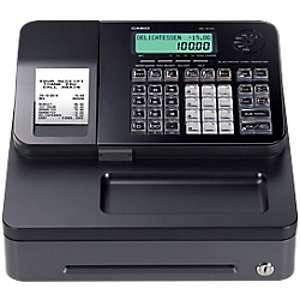 Image de Casio SE-S100SB-BK-FR - Caisse enregistreuse SE-S100S, imprim. thermique, incl. tiroir caisse, coloris noir