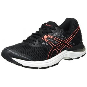 Image de Asics Gel-Pulse 9, Chaussures de Gymnastique Femme, Noir (Black/Flash Coral/Carbon), 37.5 EU