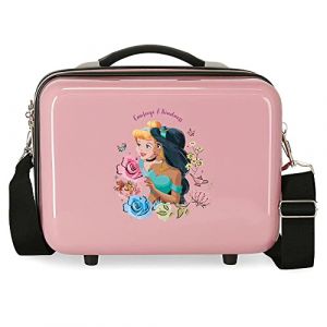 Princesses Trousse de Toilette Adaptable avec bandoulière Rose 29 x 21 x 15 cm Rigide ABS 9,14 l