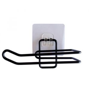 Dérouleur Papier WC Filaire Premium 13cm Noir