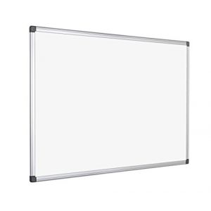 Image de Bi-office Tableau blanc avec cadre en aluminium 90 x 60 cm