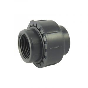 Codital Raccord Union 3 pi&egrave;ces Femelle / Femelle avec joint torique EPDM 25mm