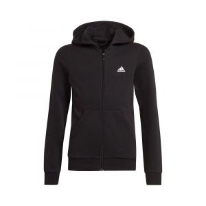 Adidas Girl's Fullzip Sport Essentials Hoodie - Veste de sport taille 128, noir